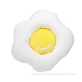 cute egg and smiling plush pet cat beds